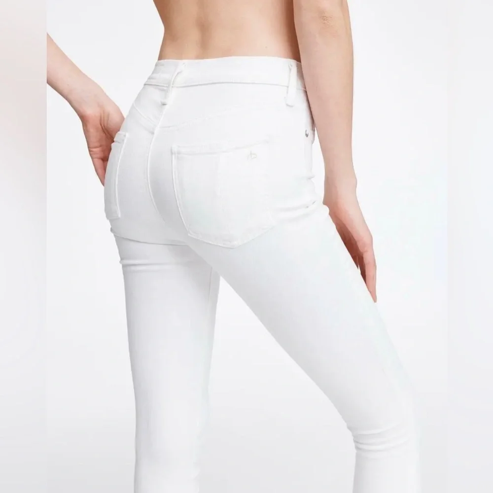 Rag & Bone Mid Rise Women’s Skinny White Jeans | 25, 26, 27 - Picture 5 of 5